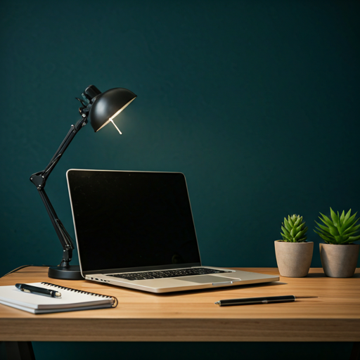 Moderner Freelancer-Arbeitsplatz